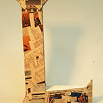 Paper Mache Sculpture Side 1